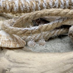 Boucles d'oreilles Argent Rhodié SEC48342