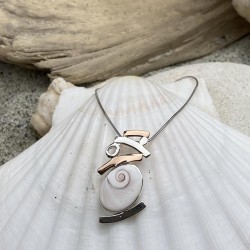 Pendentif Argent SPC48738bicolor