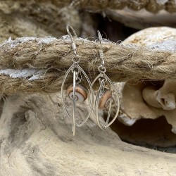 Boucles d'oreilles Argent SEC047S MEDI-ARG