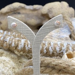 Boucles d'oreilles (6mm) Clou Argent SEC048MEDI-ARG