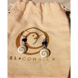 Boucles d'oreilles Argent SEC305LAPIS-ARG