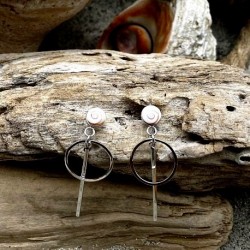Boucles d'oreilles Argent SEC267MEDI