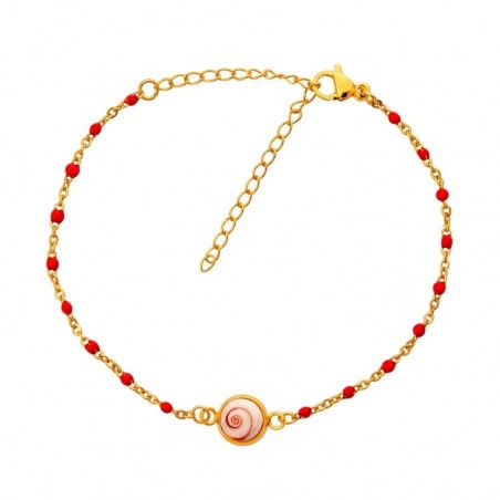 Bracelet doré œil de Ste Lucie POSBC001RMEDI
