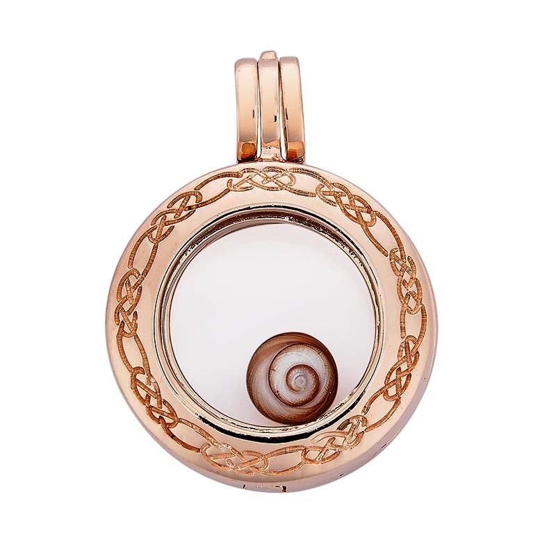 Pendentif Argent Rose PGSPClocket001