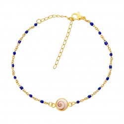 Bracelet doré œil de Ste...