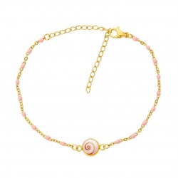 Bracelet doré œil de Ste...