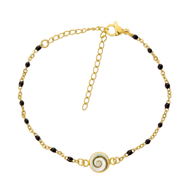 Bracelet doré œil de Ste Lucie POSBC001N