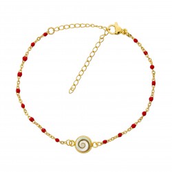 Bracelet doré œil de Ste...