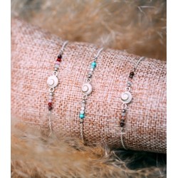 Bracelet Argent œil de Ste Lucie SBC115-ARG