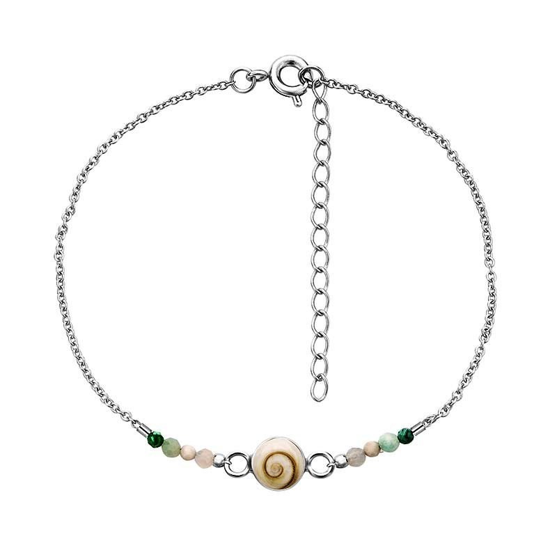 Bracelet Argent œil de Ste Lucie SBC115-ARG