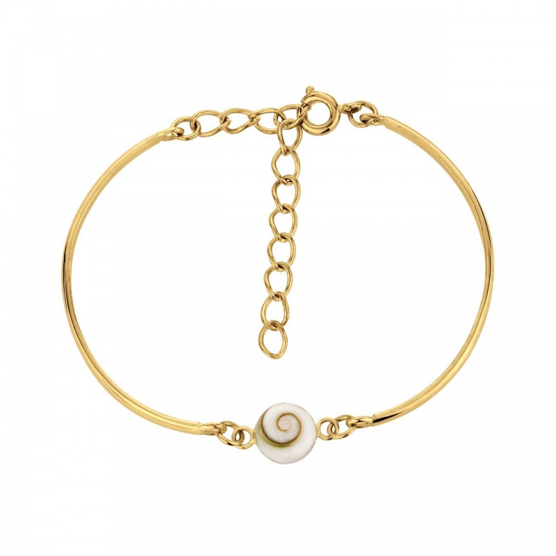 Bracelet doré semi-rigide POSBC221