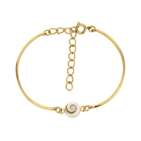 Bracelet doré semi-rigide POSBC221
