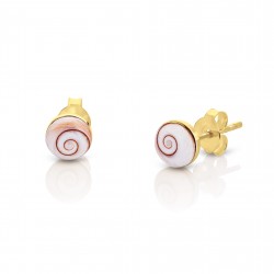 boucles d'oreilles rondes