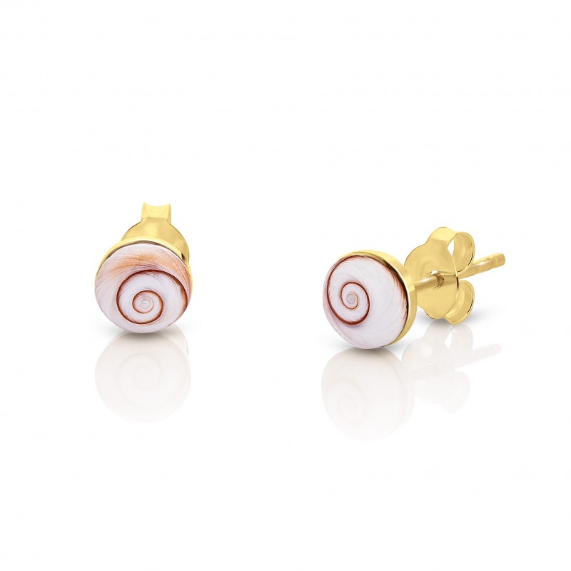 boucles d'oreilles rondes