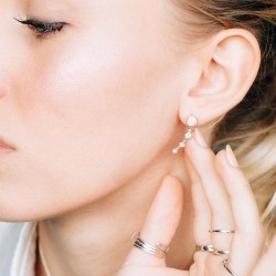 Boucles d'oreilles Argent SEC261MEDI