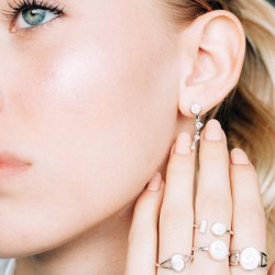 Boucles d'oreilles Argent SEC261MEDI