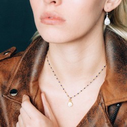 Collier œil ste Lucie méditerranéen POCOLLIER001AZURMEDI