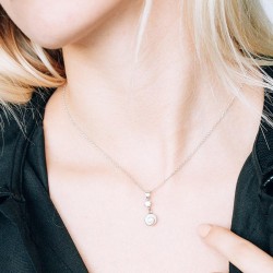Pendentif Argent SPC265BLC-ARG