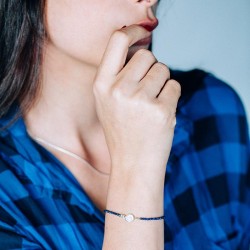 Bracelet Perles SBC206LAPISMEDI-ARG