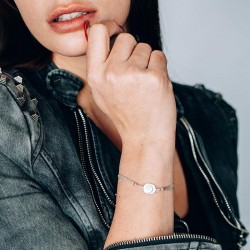 Bracelet Chaine SBC211OVAL-ARG