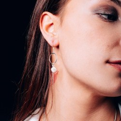 Boucles d'oreilles Argent SEC264MEDI