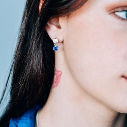 Boucles d'oreilles Clou Argent SEC291BMEDI-ARG