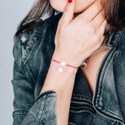 Bracelet Fantaisie SBC130mediFUSHIA-ARG