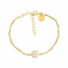 Bracelet doré POSBC016MEDI