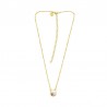 Collier doré à l'or fin POCOLLIER012MEDI