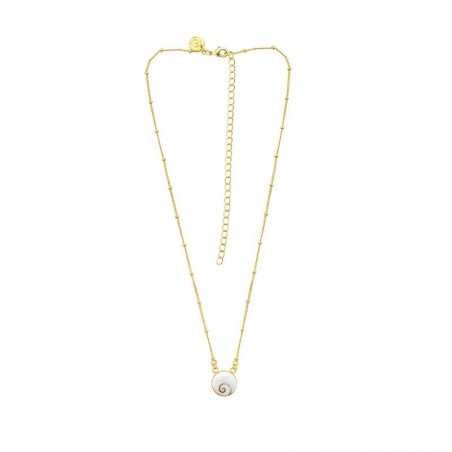 Collier doré à l'or fin POCOLLIER011MEDI