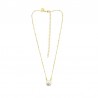 Collier doré à l'or fin POCOLLIER011MEDI