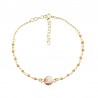 Bracelet doré POSBC207MOONMEDI