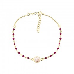 Bracelet doré POSBC207RUBYMEDI