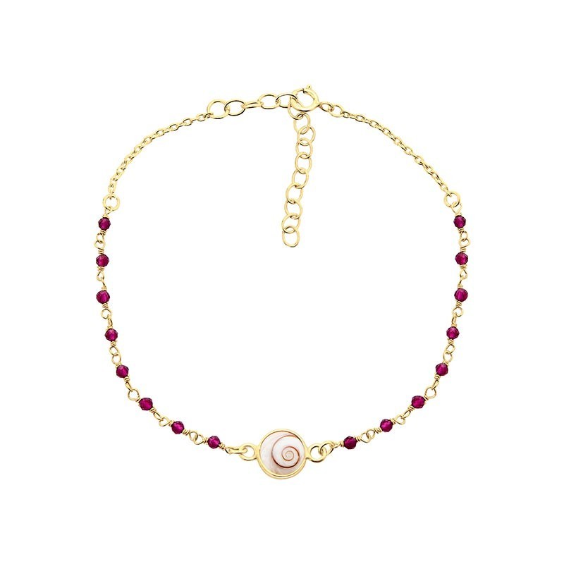 Bracelet doré POSBC207RUBYMEDI
