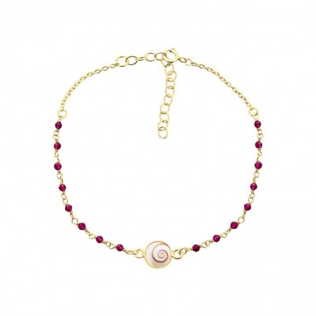 Bracelet doré POSBC207RUBYMEDI