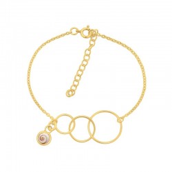 Bracelet doré POSBC215MEDI