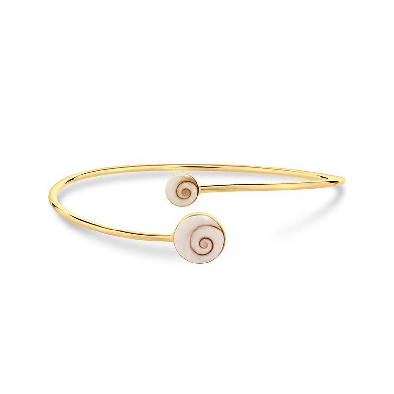 Bracelet rigide doré POSBC234MEDI