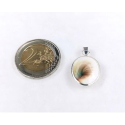 Pendentif Argent SPC101 Oval-ARG