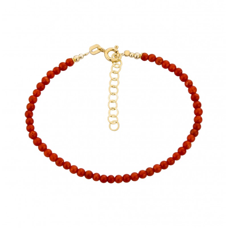 Bracelet Perles de Corail BR00046PO