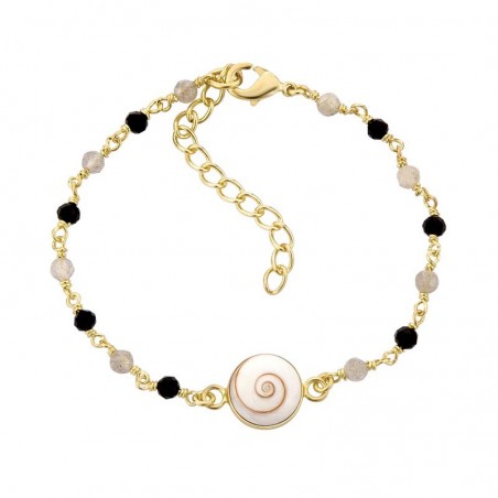 Bracelet doré POSBC235ONYXMEDI