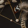 Collier doré à l'or fin POCOLLIER012MEDI