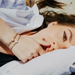 Bracelet doré POSBC207LAPISMEDI