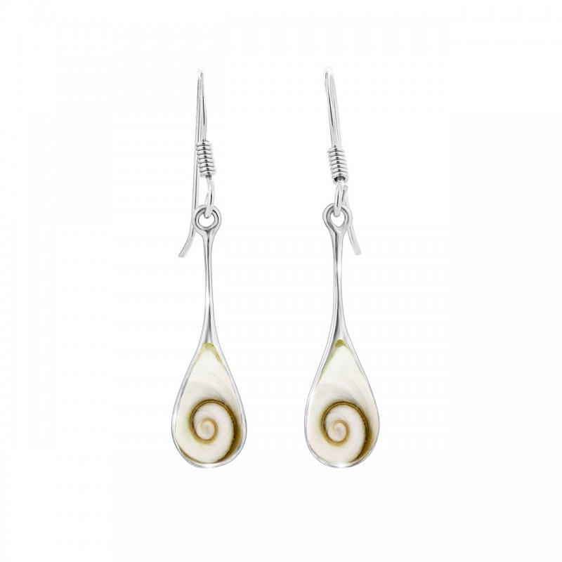 Boucles d'oreilles oeil de sainte lucie goutte