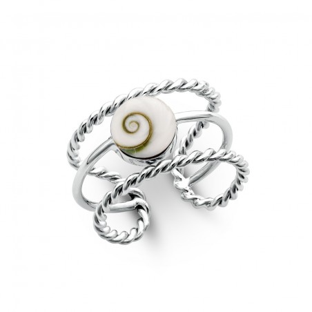 Bague Argent Rhodié SRC50157