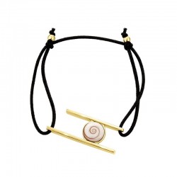 Bracelet cordon noir...