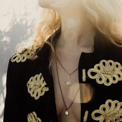 Pendentif doré à l'or fin  POSPC244MEDI