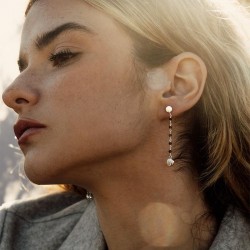 Boucles d'oreilles Argent SEC304PYRITEMEDI-ARG