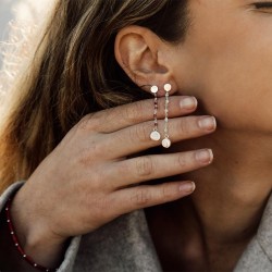 Boucles d'oreilles Argent SEC304AMAZOMEDI-ARG