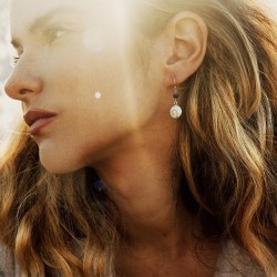 Boucles d'oreilles Argent SEC305LAPIS-ARG