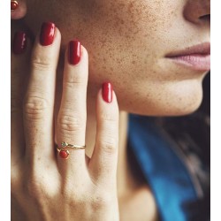 Bague Corail AN00008